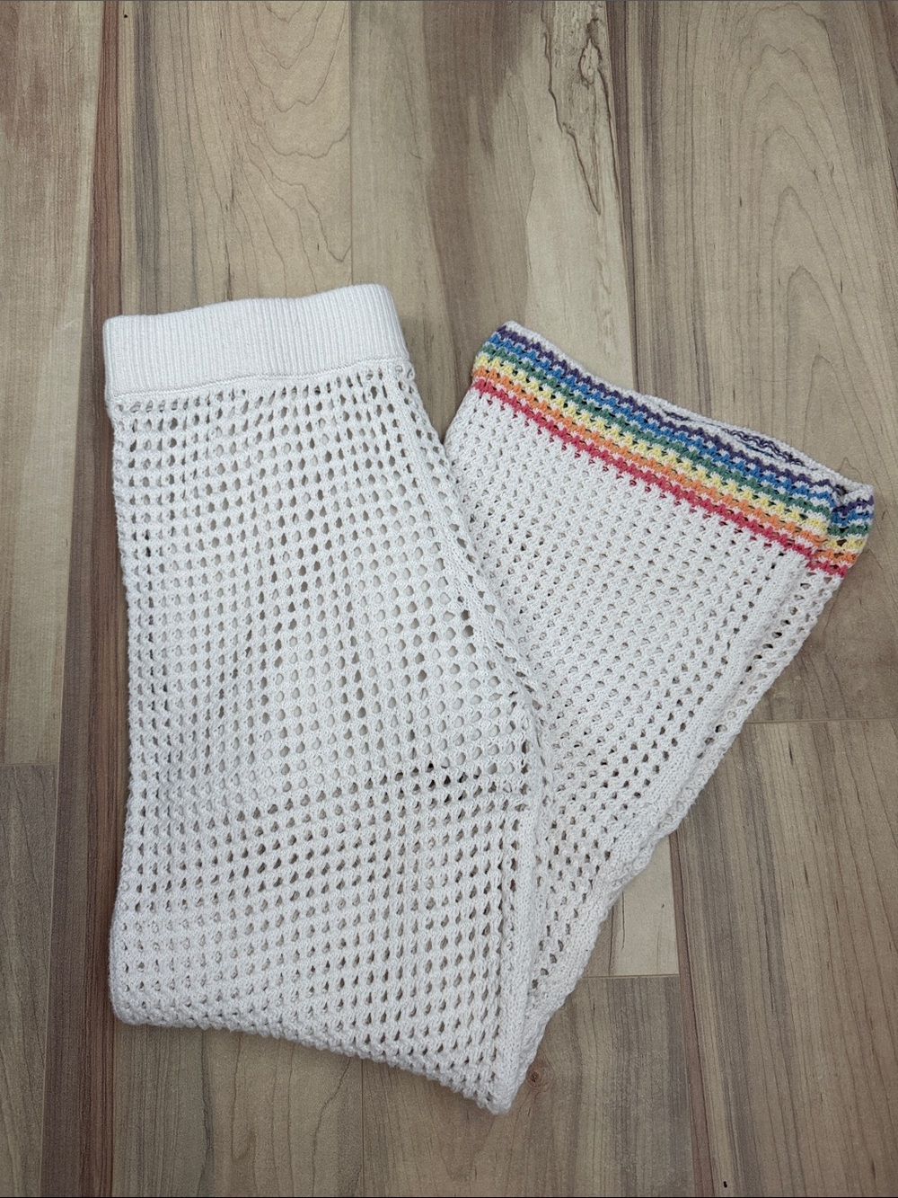 Abercrombie & Fitch Soft Cream Knit Pants (The Trevor Project)